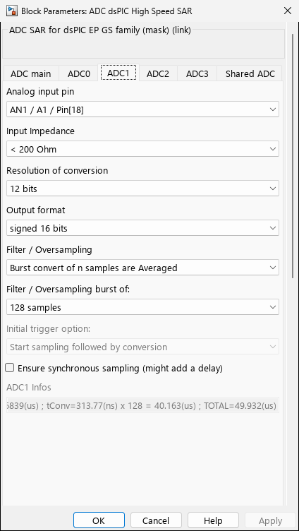 adc_dspic_high_speed_sar — Tab 3: Adc1