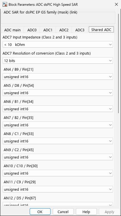 adc_dspic_high_speed_sar — Tab 6: Shared Adc