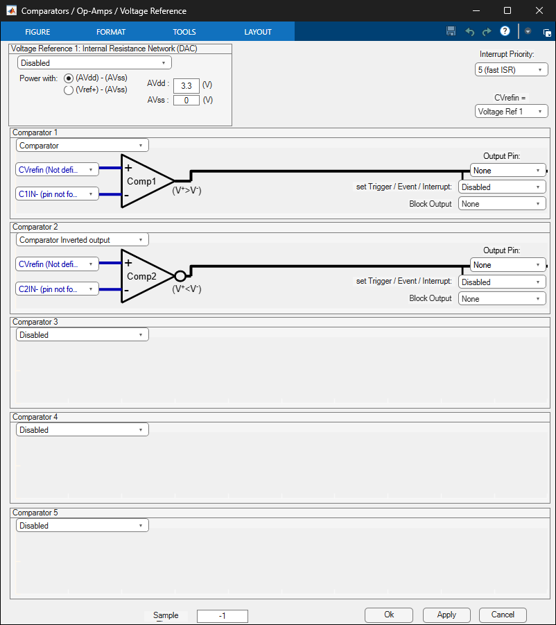 comparator_opamps_volt_ref โ Tab 1: Custom Gui