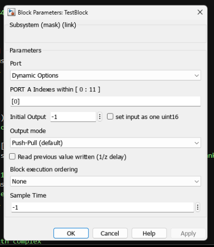 Digital Output โ Main Tab